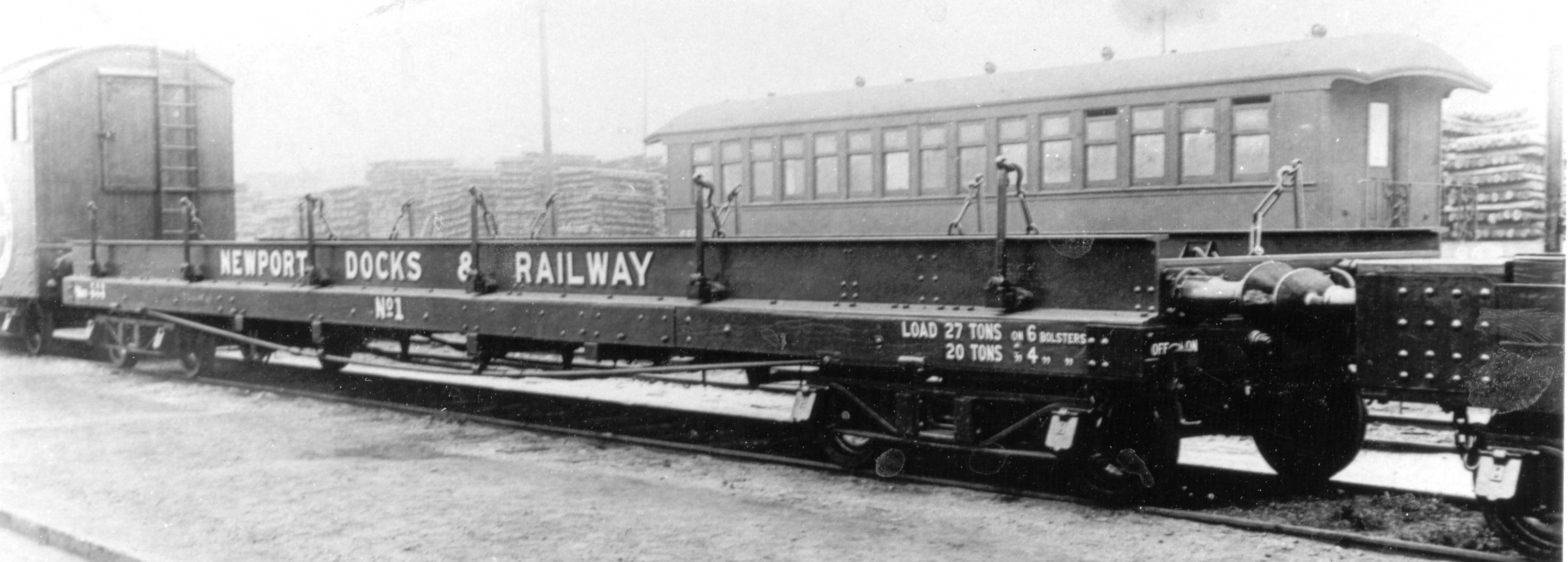 Newport Docks & Railway Bogie Bolster No.1