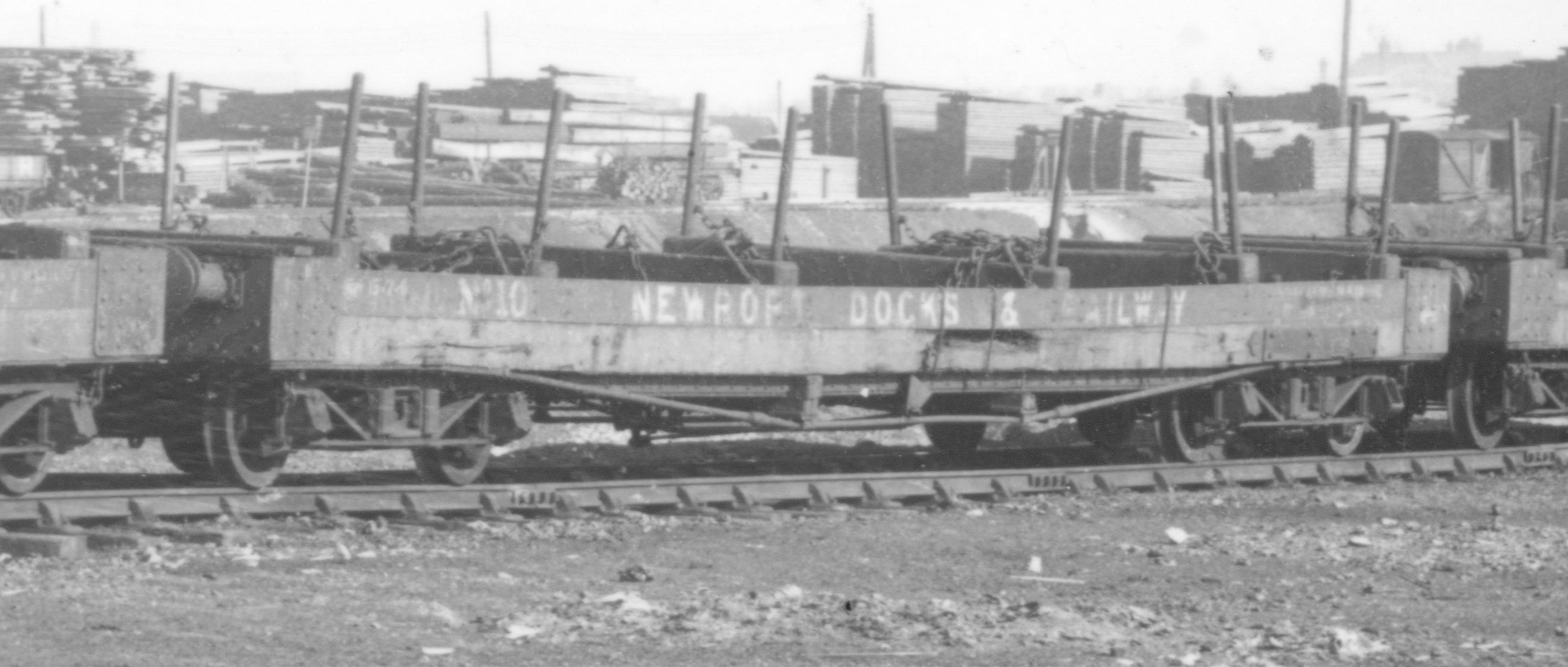 Newport Docks & Railway Bogie Bolster No.10d